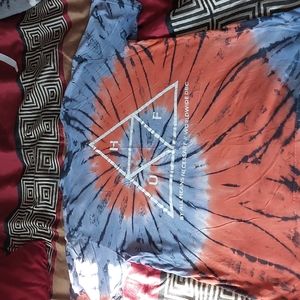 HUF tye-dye tee. Size L
